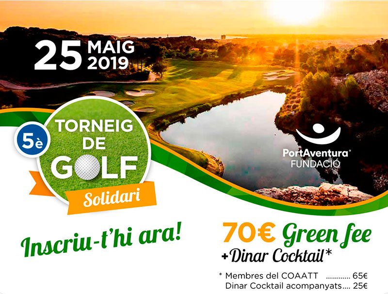 5è Torneig Golf Solidari PortAventura