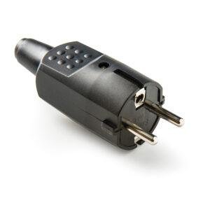 Famatel Clavija móvil PVC goma 16A con doble sistema de toma de tierra