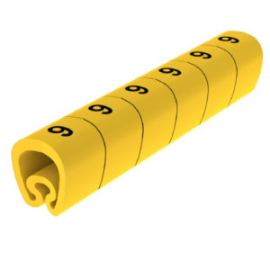 Pack de 100ud Señalizadores precortados Unex 4-8mm en PVC plastificado