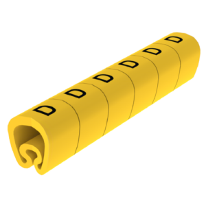 Pack de 100ud Señalizadores precortados Unex 4-8mm en PVC plastificado