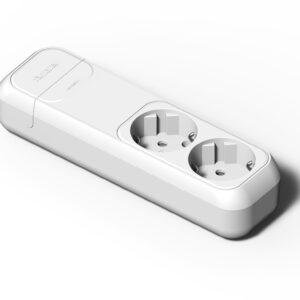 Famatel Base 2 tomas 16A con toma de tierra