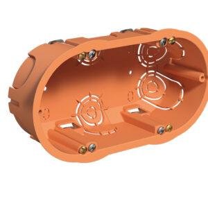 Famatel Caja para 2 mecanismos tabiqueria hueca IP20