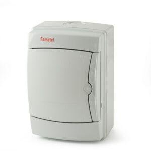 Famatel Armario de superficie 4 módulos 215x145x110 IP65