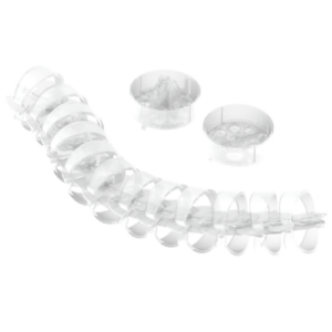 Guía articulada transparente Unex de 1m en PC