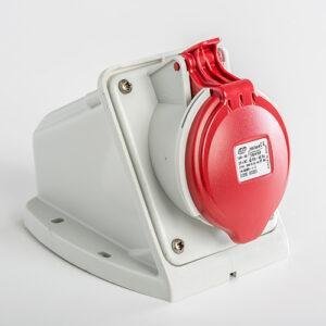 Base mural IP44 3P+N+T 400V 16A 6H