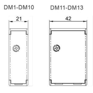 Saci dm8 modulo de 2 salidas de rele