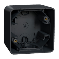 Schneider Mureva Styl  Caja 1 Elemento superficie Gris MUR37911