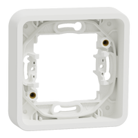 Schneider Mureva Styl Marco 1 elemento IP55 Blanco MUR39107