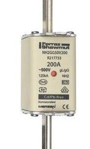 Fusible NH 2C 200A 500V GG