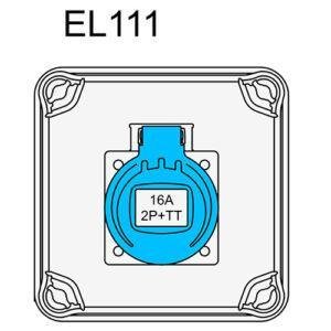 IDE COFRET DERIVACIÓN IP54 CON TOMAS DE CORRIENTE (EX111) Referencia: 40892