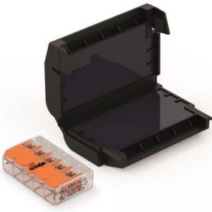 Cellpack EASY-PROTECT 215 - Envolvente rellena de gel libre silicona con bornes WAGO COMPACT 221