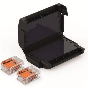 Cellpack EASY-PROTECT 222 - Envolvente rellena de gel libre silicona con bornes WAGO COMPACT 221