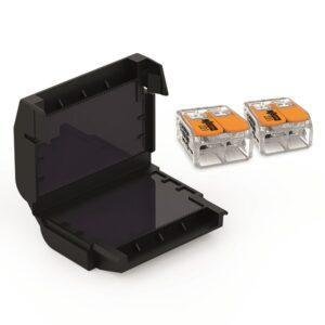 Cellpack EASY-PROTECT 522 - Envolvente rellena de gel libre silicona con bornes WAGO COMPACT 221