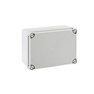 IDE CAJA DE DERIVACIÓN IP65-IP67 121x166x80 LATERALES LISOS TAPA OPACA Referencia: EL161