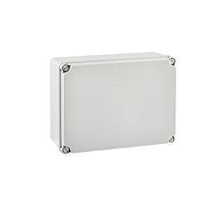 IDE CAJA DE DERIVACIÓN IP65-IP67 185x246x100 LATERALES LISOS TAPA OPACA Referencia: EL231