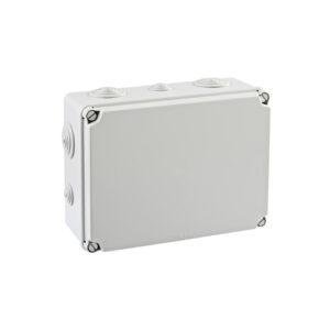 IDE CAJA DE DERIVACIÓN IP65 197x260x100 CON CONOS TAPA OPACA Referencia: EV231