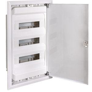 IDE CAJA DISTRIBUCIÓN IP40 EMPOTRAR PARED SÓLIDA 3x14(42) MÓD. PUERTA METÁLICA Referencia: GME42PO