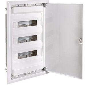 IDE CAJA DISTRIBUCIÓN IP40 EMPOTRAR PARED HUECA 3x14(42) MÓD. PUERTA METÁLICA Referencia: GME42PO/PH