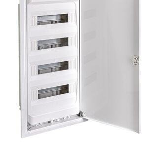 IDE CAJA DISTRIBUCIÓN IP40 EMPOTRAR PARED SÓLIDA 4x14(56) MÓD. PUERTA METÁLICA Referencia: GME56PO