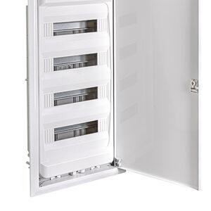 IDE CAJA DISTRIBUCIÓN IP40 EMPOTRAR PARED HUECA 4x14(56) MÓD. PUERTA METÁLICA Referencia: GME56PO/PH