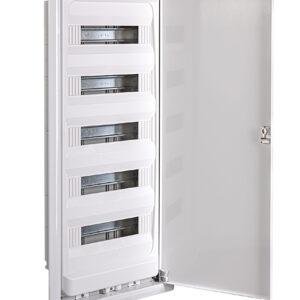 IDE CAJA DISTRIBUCIÓN IP40 EMPOTRAR PARED SÓLIDA 5x14(70) MÓD. PUERTA METÁLICA Referencia: GME70PO