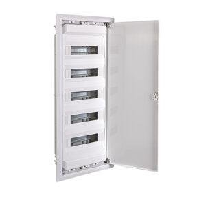IDE CAJA DISTRIBUCIÓN IP40 EMPOTRAR PARED HUECA 5x14(70) MÓD. PUERTA METÁLICA Referencia: GME70PO/PH