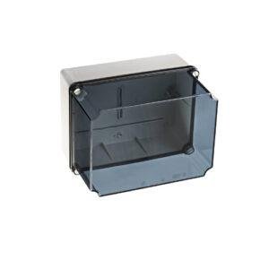 IDE CAJA GUARDAMOTOR IP65-IP67 184x244x179 LATERALES LISOS TAPA TRANSPARENTE Referencia: GSLT231