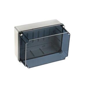 IDE CAJA GUARDAMOTOR IP65-IP67 243x333x191 LATERALES LISOS TAPA TRANSPARENTE Referencia: GSLT322