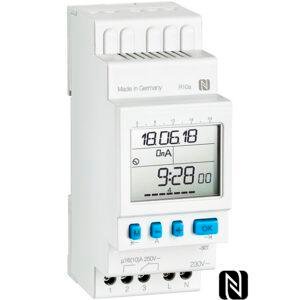 Dinuy Interruptor astronómico 2 canales diario/semanal. programable por nfc IH AST MC2