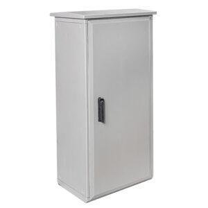 IDE ARMARIO MURAL IP55 POLIÉSTER 1250x750x300 PUERTA OPACA CIERRE MANETA TEJADILLO Referencia: POL1257530/T