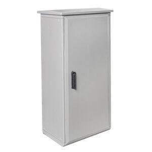 IDE ARMARIO MURAL IP55 POLIÉSTER 1250x750x420 PUERTA OPACA CIERRE MANETA TEJADILLO Referencia: POL1257542/T