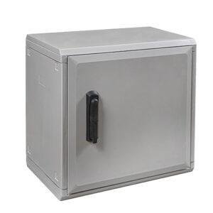 IDE ARMARIO MURAL IP55 POLIÉSTER 500x500x300 PUERTA OPACA CIERRE MANETA Referencia: POL505030