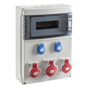 IDE COFRET IP54 CON TOMAS DE CORRIENTE 1x12 MÓDULOS (CSN12PT) Referencia: SV12301