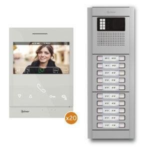 Kit edificio video N5221/ART 4 XLite 20P Golmar 12415220