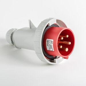 Clavija aérea IP66-IP67 3P+N+T 400V 16A 6H