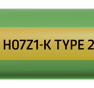 Rollo Cable 100 metros 25mm Amar/Verde 750V H07Z1-K (AS)