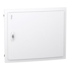2 Filas 24 Módulos Empotrar Puerta Blanca Envolvente modular  PrismaSeT XS