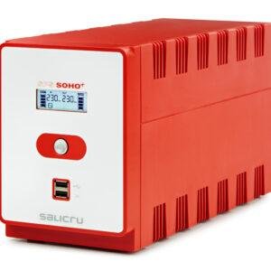 Salicru sai sps 1200 soho+ iec tecnología line-interactive doble cargador frontal usb