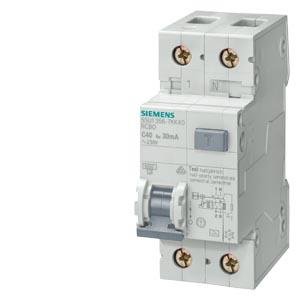 Siemens 5SU1356-7KK10 PIA+DIF 1P+N 10A30mA AC C 10kA