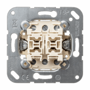 Jung Mecanismo interruptor doble conmutador