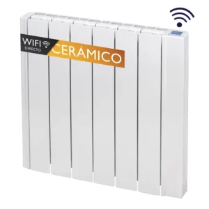 Gabarron RDC9 Emisor Cerámico RDC9 con control WIFI Directo. Inercia Térmica Avanzada. Programable. 1500W