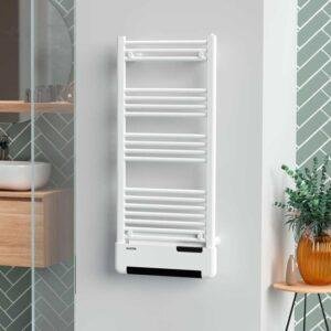 Rointe Secatoallas / toallero eléctrico con calefactor incorporado Rointe Milano 18 tubos 500 W color blanco RAL 9016