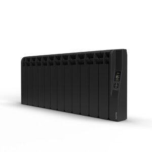 Rointe Radiador eléctrico Rointe Kyros Short WiFi 1500 W 12 elementos color negro mate RAL 9005