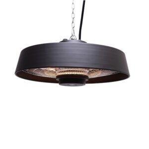 Rointe Calefactor por infrarrojos colgante para techo Rointe Lyra 2000W color negro