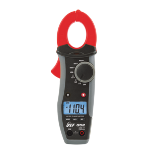HT G52 Pinza amperimétrica 400ACC/CA con medida de temperatura a través de sonda K